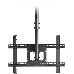 Потолочный кронштейн ONKRON N2L для телевизора 32"-80" потолочный телескопический, чёрный, фото 2