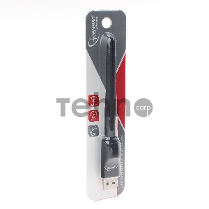 Сетевой адаптер WiFi Gembird 150 Мбит, USB, 802.11b/g/n