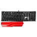 Клавиатура A4 B975 механическая черный USB Gamer LED (подставка для запястий), фото 15
