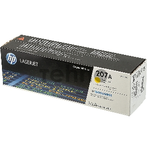 Тонер-картридж HP 207A желтый для M255/MFP M282/M283 1250 стр