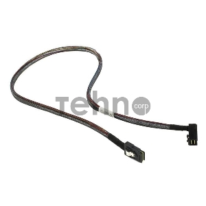 Кабель Adaptec 2280200-R {ACK-I-rA-HDmSAS-mSAS-0.8M  Кабель SAS внутр., 80см., разъемы SFF8643(угловой) -to- SFF8087}