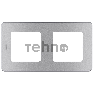 Inspiria Рамка 2 поста алюминий