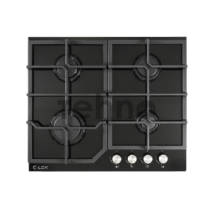 Газовая варочная поверхность Lex GVG 642 BL черный