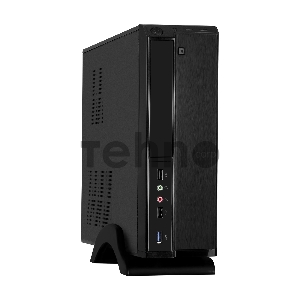 Корпус Desktop ExeGate EX288783RUS MI-207U-450W-8 (miniITX/mATX, БП M450 с вент. 8см, 1*USB+1*USB3.0, аудио, черный)