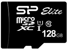 Флеш карта microSDXC 128Gb Class10 Silicon Power SP128GBSTXBV1V20 Elite w/o adapter