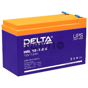 Батарея Delta HRL 12-7.2Х (12V 7.2Ah)