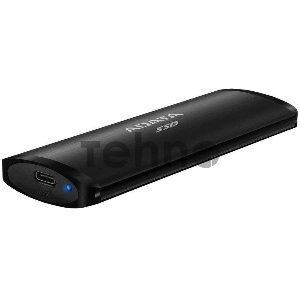 Накопитель внешний 1.8; 256GB ADATA SE760 Black External SSD ASE760-256GU32G2-CBK USB 3.2 Gen 2 Type-C, 1000R, USB 3.2 Type-C to C cable,USB 3.2 Type-C to A cable, Quick Start Guide, RTL