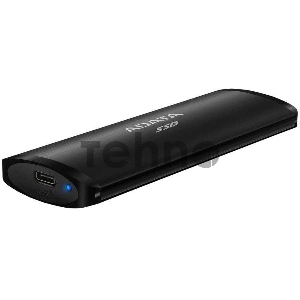 Накопитель внешний 1.8; 256GB ADATA SE760 Black External SSD ASE760-256GU32G2-CBK USB 3.2 Gen 2 Type-C, 1000R, USB 3.2 Type-C to C cable,USB 3.2 Type-C to A cable, Quick Start Guide, RTL