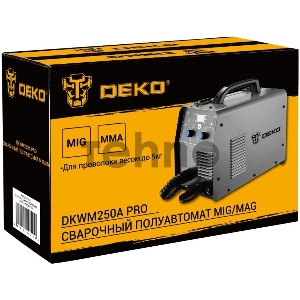 Сварочный полуавтомат Deko DKWM250A MIG-MAG/ММА 7кВт