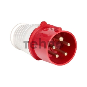 Вилка эл. каб. 32А 3P+E+N 380В IP44 (025) EKF ps-025-32-380