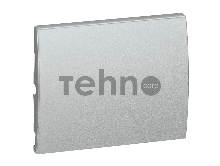 Лиц. панель д/выкл., aluminium G.Life 