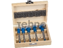 Набор сверл ЗУБР 29945-H5  композитные с твердосплавными вставками 15/20/25/30/35мм 5шт.