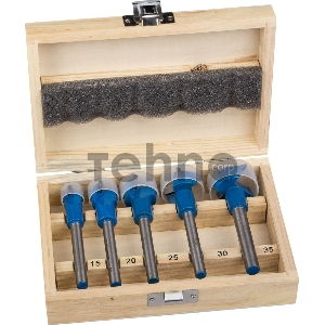 Набор сверл ЗУБР 29945-H5  композитные с твердосплавными вставками 15/20/25/30/35мм 5шт.