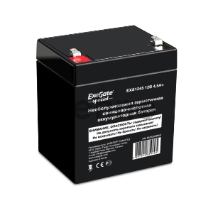 Батарея ExeGate ES252439RUS DT 12045/EXS1245 (12V 4.5Ah) клеммы F1 Батарея ExeGate ES252439RUS DT 12045/EXS1245 (12V 4.5Ah) клеммы F1