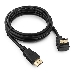 Кабель HDMI Gembird/Cablexpert CC-HDMI490-6, 1.8м, v1.4, 19M/19M, углов. разъем, черный, позол.разъемы, экран, пакет, фото 5