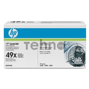 Тонер-картридж HP Q5949XD черный LaserJet 1320/3390/3392 (6000 стр.)
