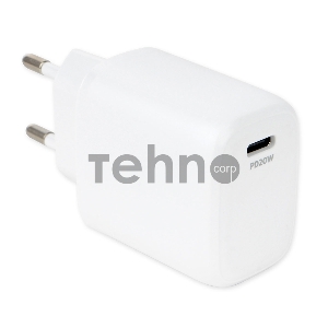 Адаптер питания Cablexpert MP3A-PC-29, PD20W,QC3.0,белый
