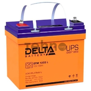 Батарея Delta DTM 1233 L (12V, 33Ah)