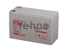 Батарея PS CyberPower RV 12-9 / 12 В 9 Ач Battery CyberPower Professional series RV 12-9 / 12V 9 Ah