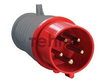 Вилка 015 3Р + РЕ+ N 16А 380В IP44 ИЭК