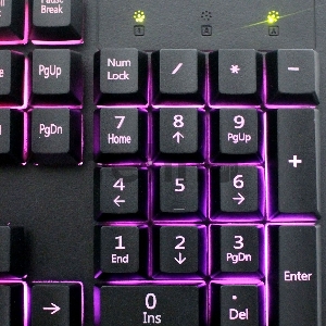 Клавиатура игровая Гарнизон GK-210G, USB, черный, 104 клавиши, подсветка Rainbow, кабель 1.5м