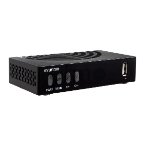 HYUNDAI H-DVB440 черный Цифровой TV ресивер