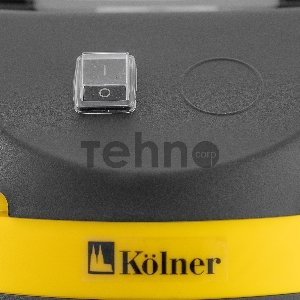 Строительный пылесос Kolner KVC 1300  сухая/влажная 1300Вт бак 15л рабочее разряжение 170мБар