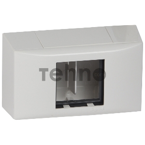 Рамка LEGRAND 031611 Mosaic 2 модуля, для установки на кабель-канал, цвет белый Рамка LEGRAND 031611 Mosaic 2 модуля, для установки на кабель-канал, цвет белый
