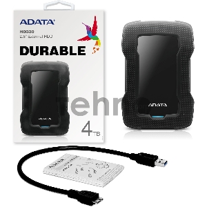 Внешний жесткий диск 4TB ADATA HD330, 2,5 , USB 3.1, черный