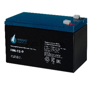 Батарея Парус-электро HM-12-9 (AGM/12В/9,0Ач/клемма F2)