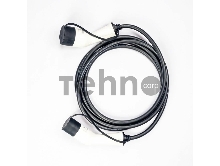 Удлинитель кабеля EV ZL-IEC-AC32-PVS-3, 32A type 2 - type 2, 3-фазный, 7,5 м