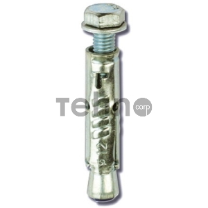 Анкер забивной М10 с болтом (уп.20шт) ДКС CM431060