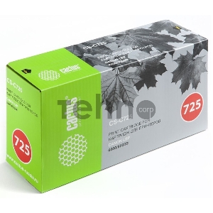 Тонер Картридж Cactus CS-C725S черный для Canon LBP 6000 i-Sensys 6000b i-Sensys (1600стр.)