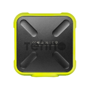 Внешний  твердотельный жесткий диск 3.3 256GB ADATA SD700 External SSD ASD700-256GU31-CYL USB 3.1 Gen 1, 440/440, IOPS 32/19K, MTBF 2M, 3D V-NAND TLC, 256MB, 200TBW, DWPD, IP68, Yellow, RTL