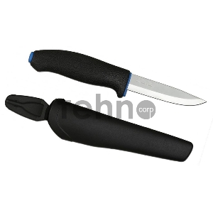 Нож Mora Allround 746 (11482) стальной разделочный лезв.102мм прямая заточка черный
