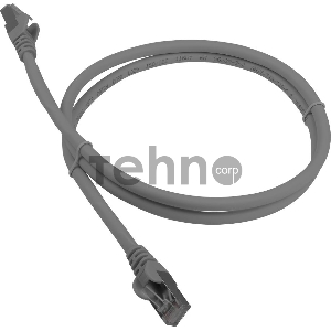 Кабель Патч-корд LANMASTER LSZH FTP кат.6A, 1.0 м, серый Кабель Патч-корд LANMASTER LSZH FTP кат.6A, 1.0 м, серый
