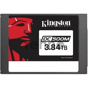 Жесткий диск SSD 2.5 Kingston 3.84Tb DC500M Series <SEDC500M/3840G> (SATA3, up to 555/520Mbs, 98000 IOPS, 3D TLC, 7mm)