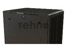 Шкаф серверный напольный Hyperline TTR, IP20, 42U, 2055х600х1000 мм (ВхШхГ), дверь: двойная распашная, перфорация, боковая панель: сплошная съемная, р