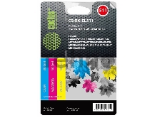 Заправка для ПЗК Cactus CS-RK-CL511 цветной (3x30мл) Canon MP240/ MP250/MP260/ MP270