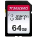 Флеш карта SD 64GB Transcend SDХC UHS-I U3, фото 2