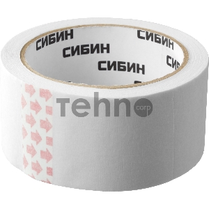 Малярный скотч, креповый, 48мм х 25м, CИБИН Малярный скотч, креповый, 48мм х 25м, CИБИН