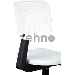 Кресло детское Бюрократ CH 200 белый пластик крестов. пластик