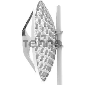 Точка доступа Mikrotik RBLHGG-5acD-XL with 27dBi 5GHz antenna, Dual Chain 802.11ac wireless, 716MHz CPU, 256MB RAM, 1x Gigabit LAN, POE, PSU, RouterOS L3, International version