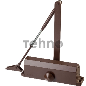 Доводчик дверной STAYER 37917-100, для дверей массой до 100 кг, цвет коричневый Доводчик дверной STAYER 37917-100, для дверей массой до 100 кг, цвет коричневый