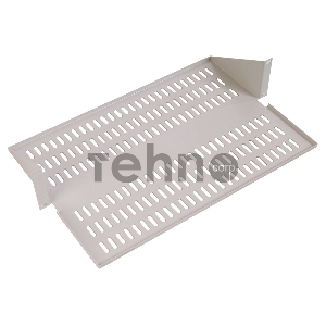 Полка для стойки перфорированная консольная 2U с центральным креплением, глубина 300 мм [ МС-30.2 ]