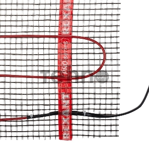 Тёплый пол (нагревательный мат) REXANT PRO (RNX -2,0-440 площадь 2,0 м² (0,5х4,0 м)), 440 Вт,  двухжильный с экраном