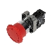 Кнопка XB2-BS поворотная красная грибок NC REXANT, фото 1