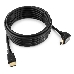 Кабель HDMI Gembird/Cablexpert CC-HDMI490-15, 4.5м, v1.4, 19M/19M, углов. разъем, черный, позол.разъемы, экран, пакет, фото 3