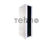 Шкаф телекоммуникационный напольный ЭКОНОМ 42U (600 × 1000) дверь стекло, дверь металл