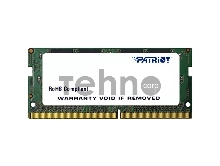 Модуль памяти Patriot SO-DIMM DDR4 4Гб 2400 PSD44G240082S  Ret